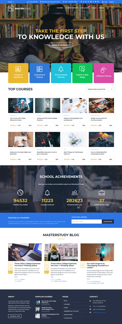 Masterstudy Education Lms Wordpress Theme For Elearning And Online Courses Theme Grab Masterstudy Education Lms Wordpress Theme For Elearning And Online Courses Theme Grab